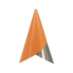 Cornet lampskärm nuance orange/stål