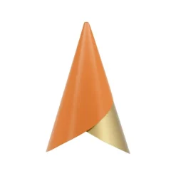 Cornet lampskärm nuance orange/mäsingg
