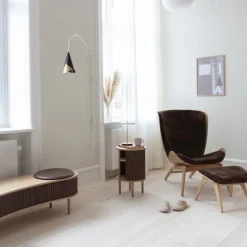 Cornet lampskärm svart/stål