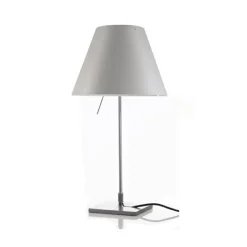 Costanzina D13pi Bordslampa Aluminium, mistic white