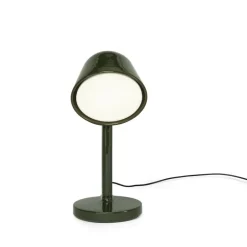 Céramique Down bordslampa moss green