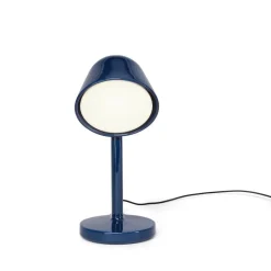 Céramique Down bordslampa navy blue