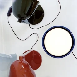Céramique Up bordslampa navy blue