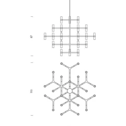 Crown Major Taklampa aluminium
