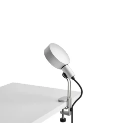 Cupola klämlampa clear anodised aluminium