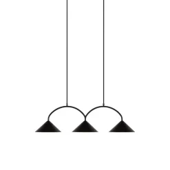 Curve 3 taklampa svart
