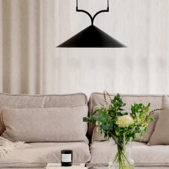 Curve 50 taklampa svart