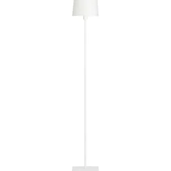 Cuub golvlampa mattvit