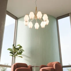 Dahl chandelier large taklampa mässing