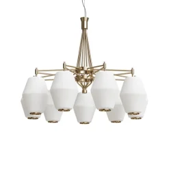 Dahl chandelier large taklampa mässing