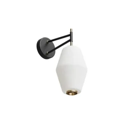 Dahl vägglampa svart/mässing