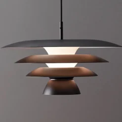 Da Vinci Ø500 taklampa svart