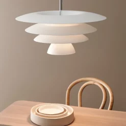Da Vinci Ø500 taklampa vit