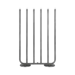 December 6 Ljusstake svartoxiderat järn