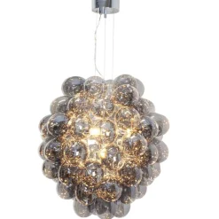 Deluxe taklampa grå