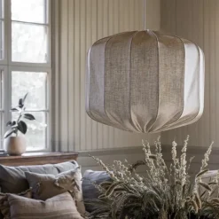 Dester Ø58 lampskärm linero natural