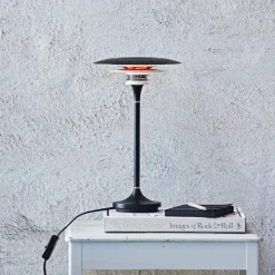 Diablo Ø300 bordslampa mattsvart/röd