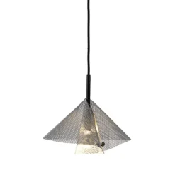 Diffus Ø45 taklampa silver