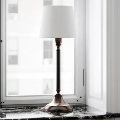 Dinant bordlampa H60cm Vit