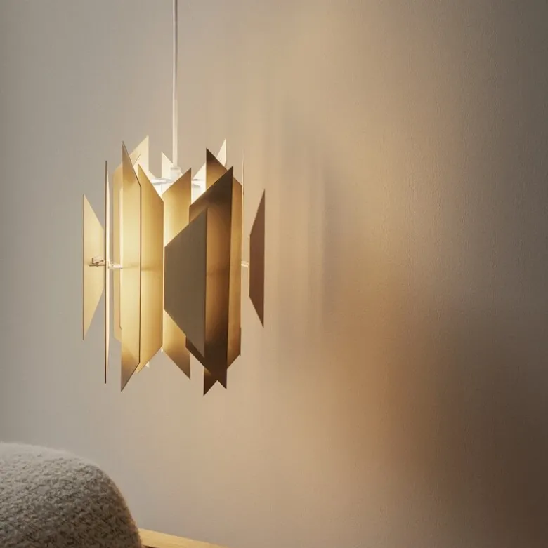Divan 2 400 taklampa Mässing