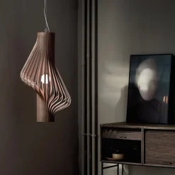 Diva taklampa rökt ek