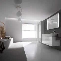 DMB 26 Bauhaus Ø35 plafond nickel/opalglas