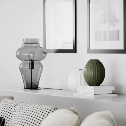 Dolores bordslampa grå