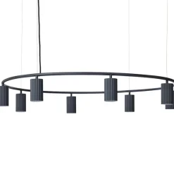 Donna Circle 100 Pendant lamp Black ink