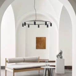 Donna Circle 100 Pendant lamp Linen