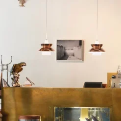 Doo-Wop Taklampa copper