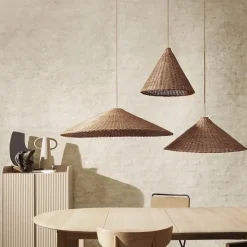 Dou Ø90 lampskärm rotting