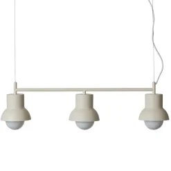 Down taklampa beige