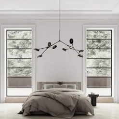 Drop chandelier taklampa bronze