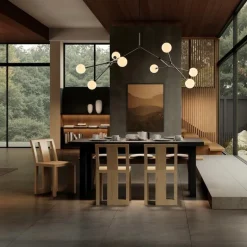 Drop chandelier taklampa Bulp Grande grey