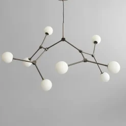 Drop chandelier taklampa Bulp Grande grey