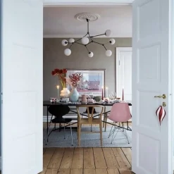 Drop chandelier taklampa Bulp grey