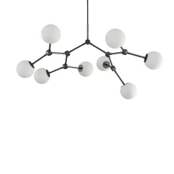 Drop chandelier taklampa Bulp Mini grey