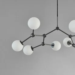 Drop chandelier taklampa Bulp Mini grey
