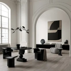 Drop chandelier taklampa Mini oxidized