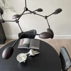 Drop chandelier taklampa Mini burned black