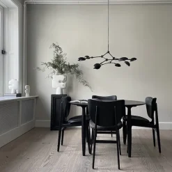 Drop chandelier taklampa Mini burned black