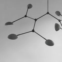 Drop chandelier taklampa oxidized