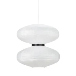 Dual taklampa vit/svart