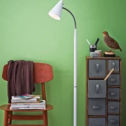 Duet golvlampa vit