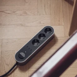 Edgar Power Bar satin aluminium