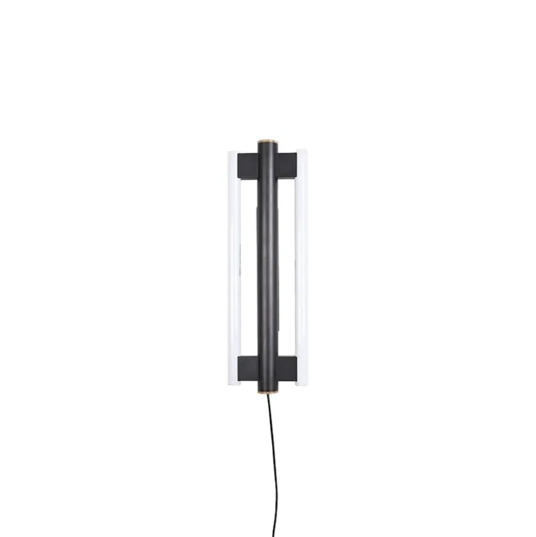 Eiffel 500 double vägglampa gun metal