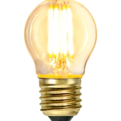 E27 Klot klar 4W 450lm 2100K Soft Glow