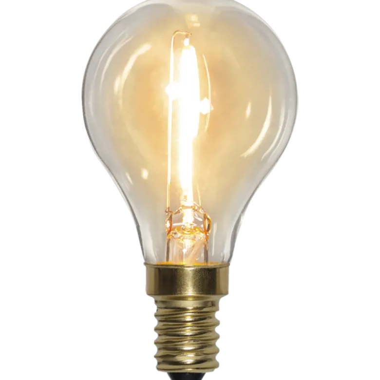 E14 Klot klar 0.8W 70lm 2100K Soft Glow