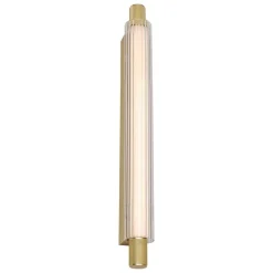 Elle vägglampa IP44 mässing
