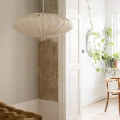 Ellipse Ø65 lampskärm linne natur